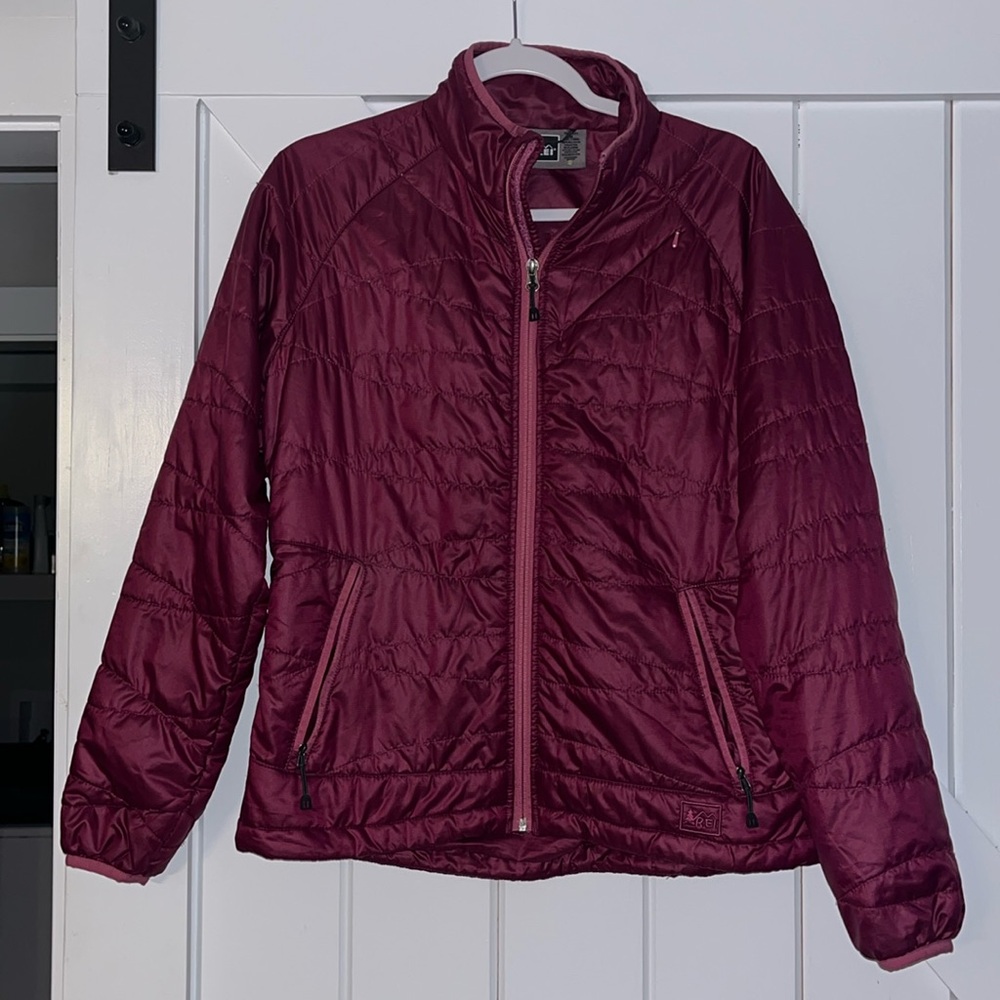 Pink REI Puffer coat